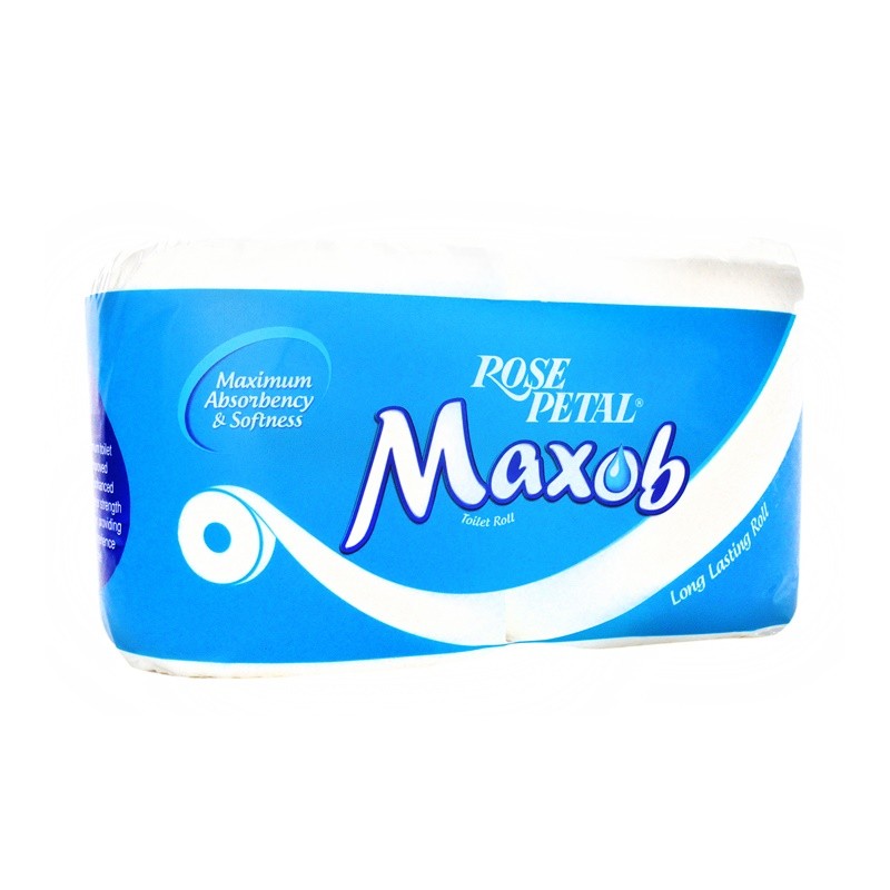 Buy Rose Petal Maxob Tissue Roll 2 ply Online Same Day Delivery grocerapp.pk