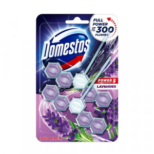 Domestos Rimblock Power 5 Duo Lavender 2x55 gm