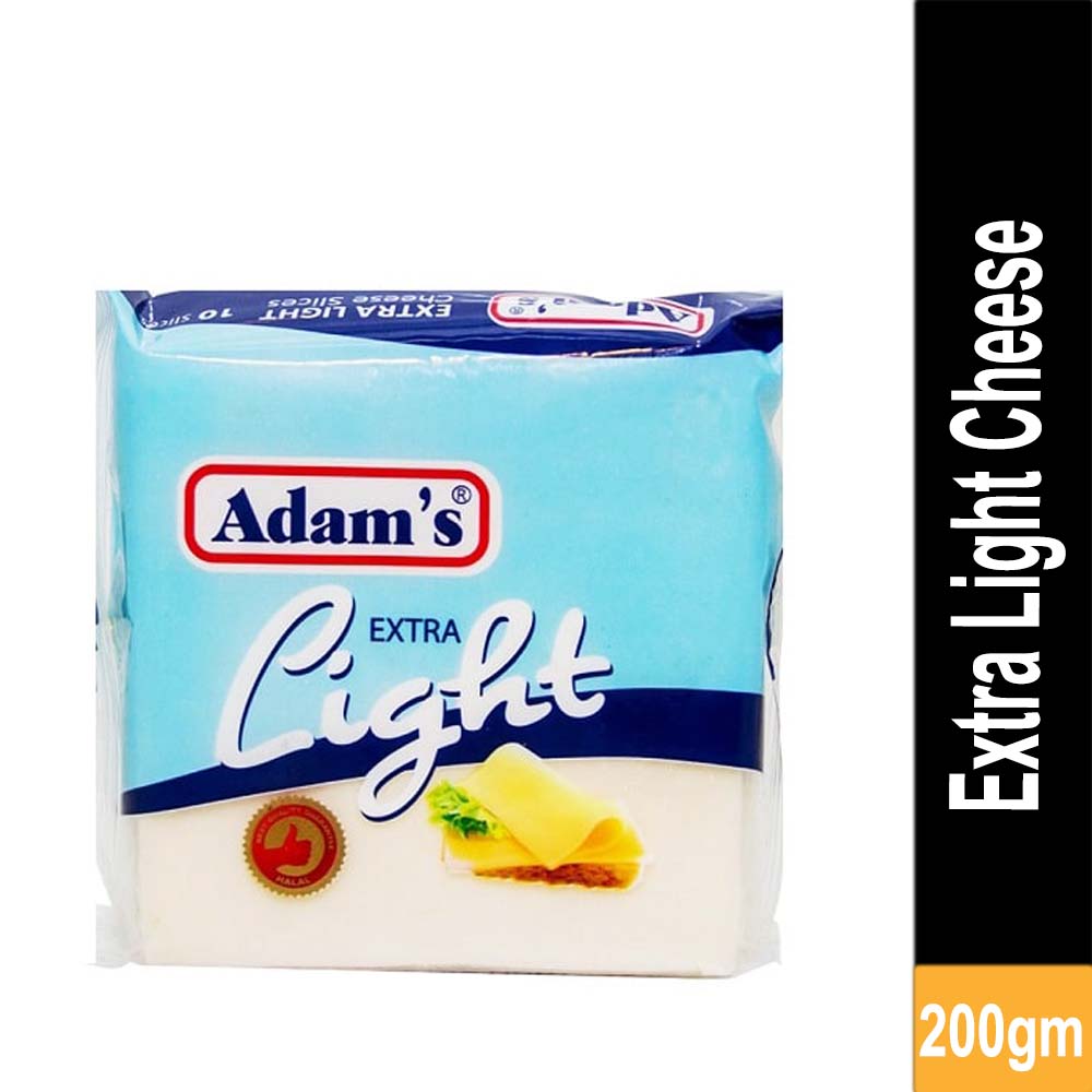 Adams Diet Extra Light Cheese (10 Slices)