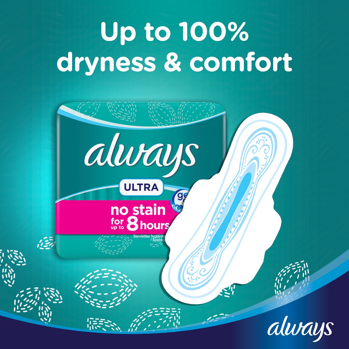 Buy Always Ultra Sanitary Pads, Long Value Pack At Best Price GrocerApp
