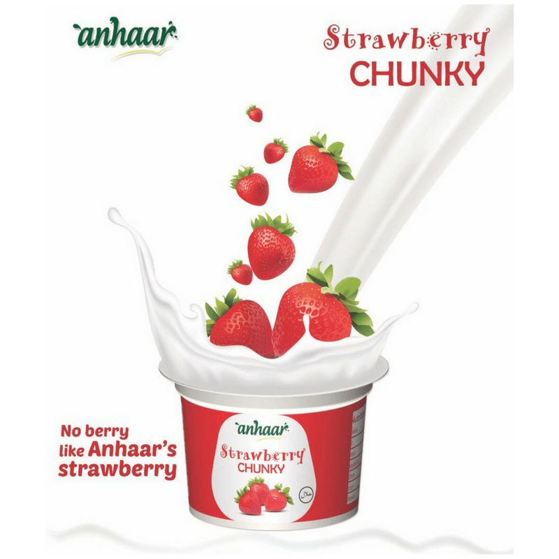Buy Anhaar Strawberry Flavoured Yogurt At Best Price GrocerApp