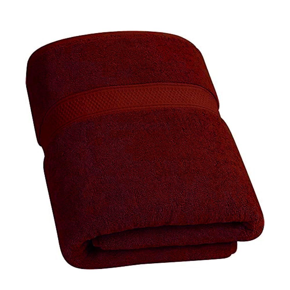 Buy Bath Towel Red 500G 70x140 At Best Price GrocerApp