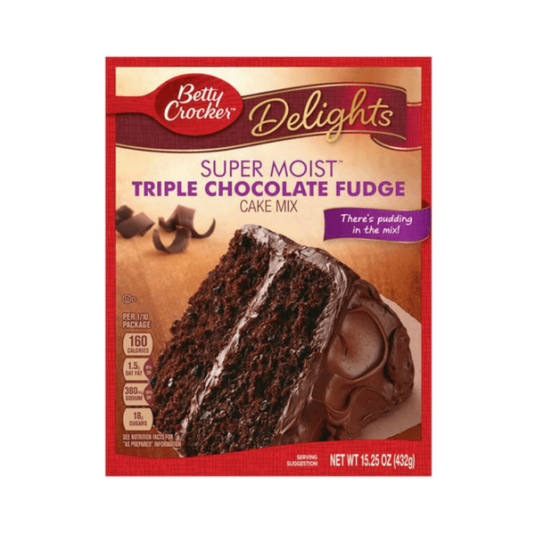Buy Betty Crocker Triple Chocolate Fudge Cake Mix At Best Price GrocerApp nanny-s-chocolate-fudge-brownie-cake-chocolate-fudge-brownies