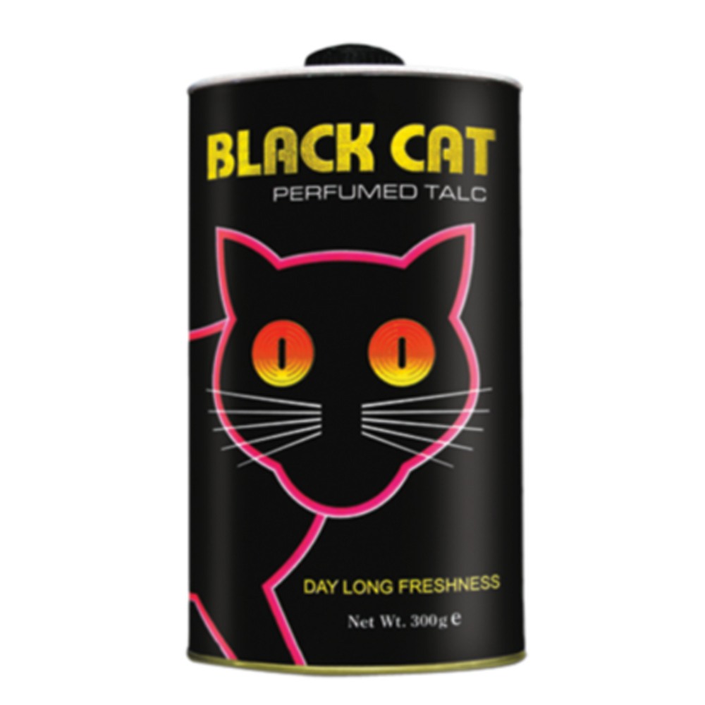 Black Cat Perfumed Talc Regular