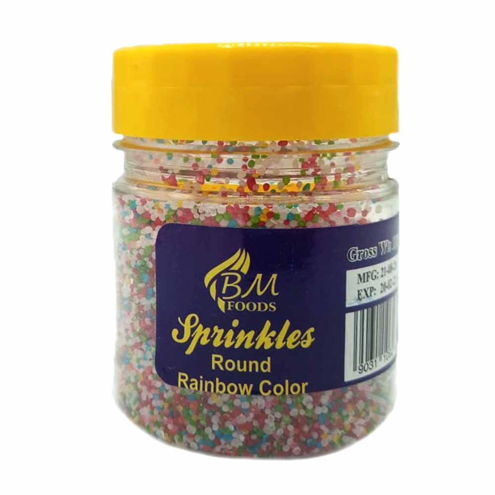 Buy BM Food Sprinkles Round Rainbow Color At Best Price GrocerApp