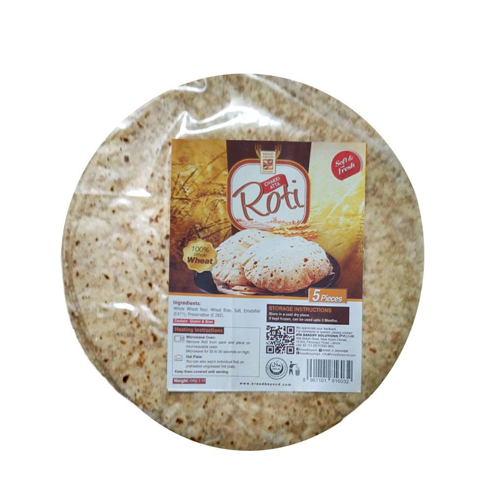 Buy Bread & Beyond Chakki Atta Roti 5 Pieces At Best Price GrocerApp