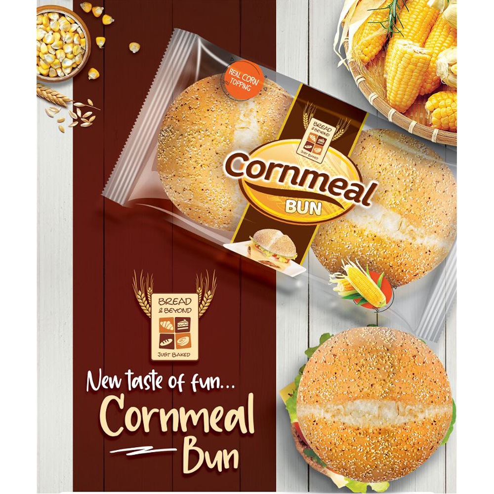 Buy Bread & Beyond Cornmeal Bun (1x2) At Best Price GrocerApp