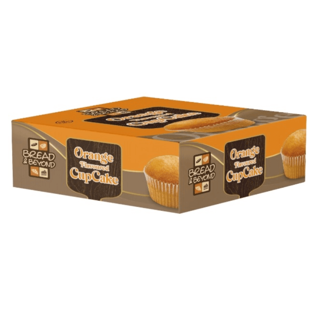 Bread & Beyond Orange Cupcake 6 Pcs Box