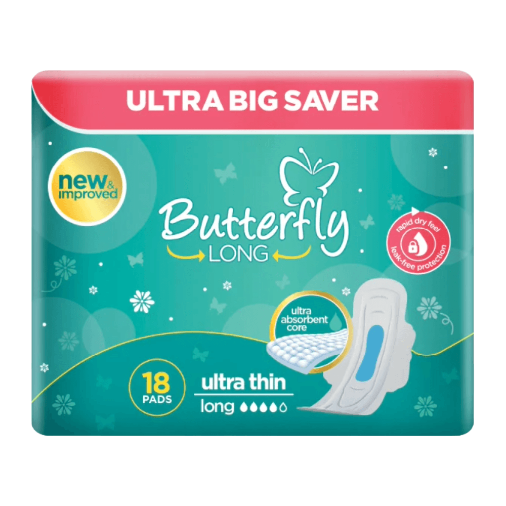 Butterfly Long Individually Packed Big Saver Large Size