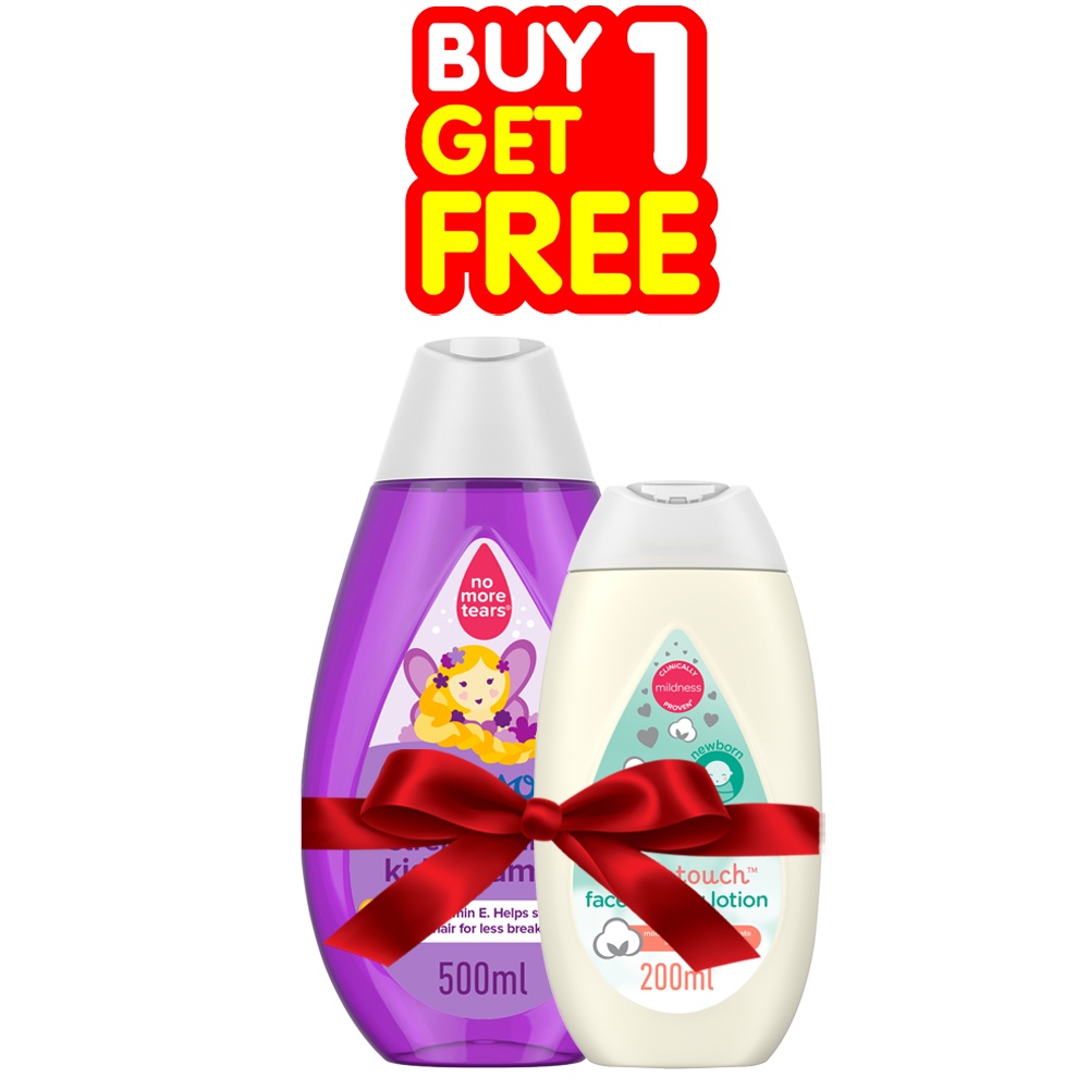 Buy Buy Johnsons Strength Drops Kids Shampoo 500ml & get Cotton Touch