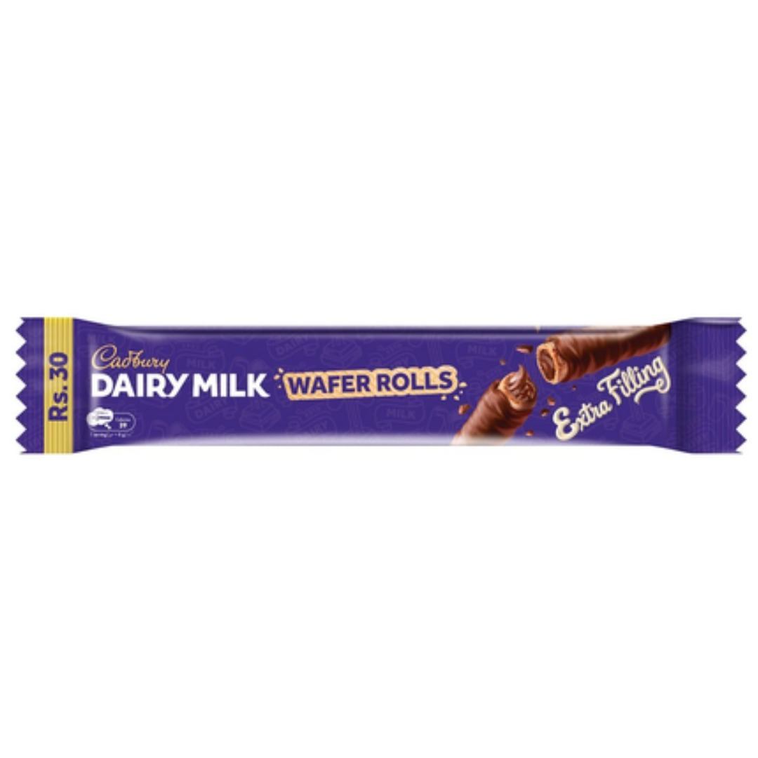 Cadbury Wafer Rolls Extra Filling Rs. 30
