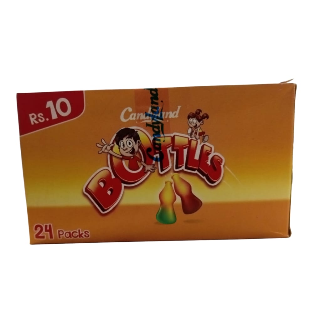 CANDYLAND BOTTLE JELLY 24 PCS BOX 168GM