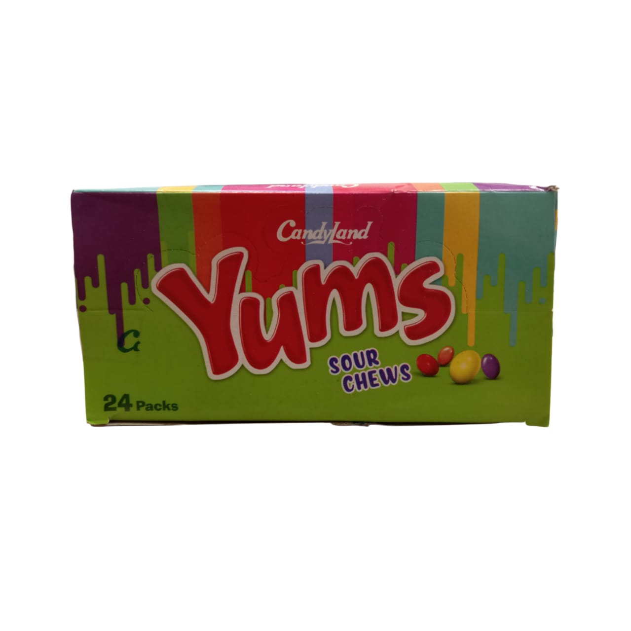 Candy Land Yums Sour Chews (1X24)