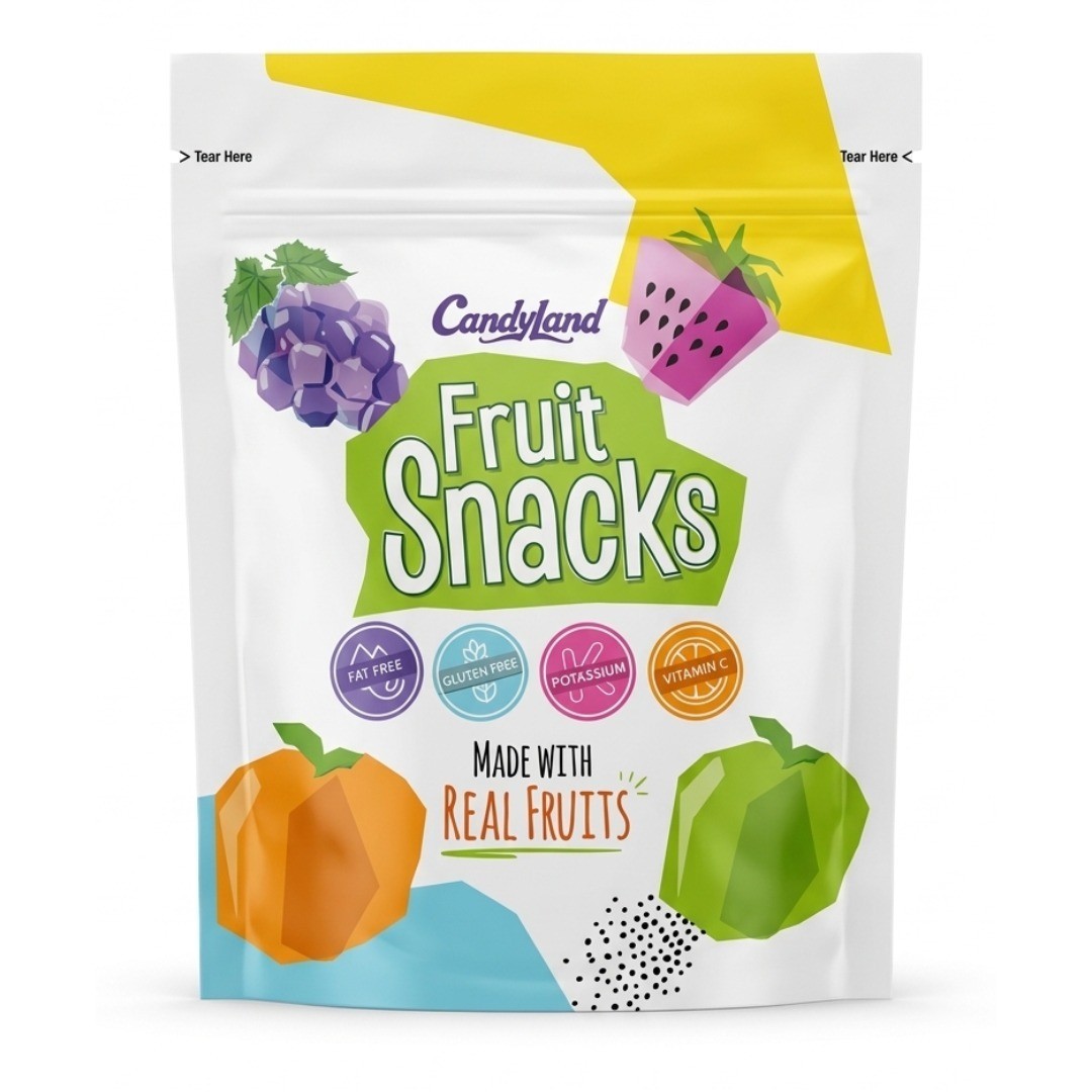 CandyLand Fruit Snacks Pouch (Rs.200)
