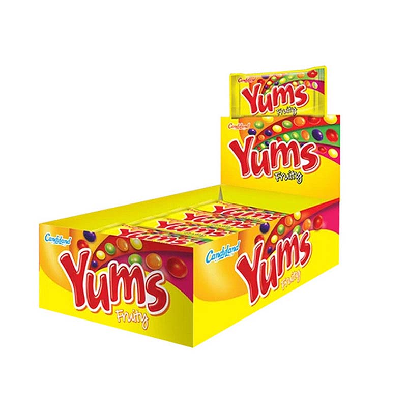 Buy CandyLand Yums Fruity Rs.20 (1x12) At Best Price GrocerApp