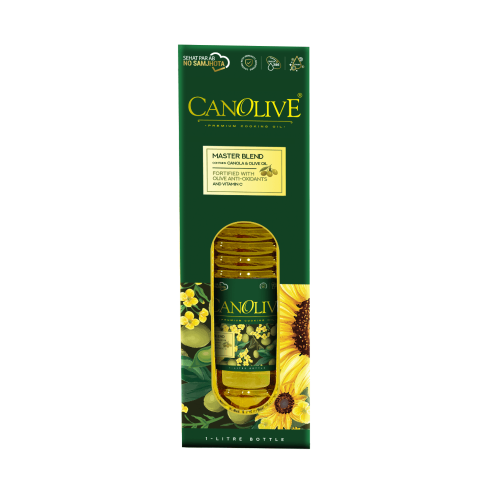 Canolive Canola Oil Bottle (1 Ltr)