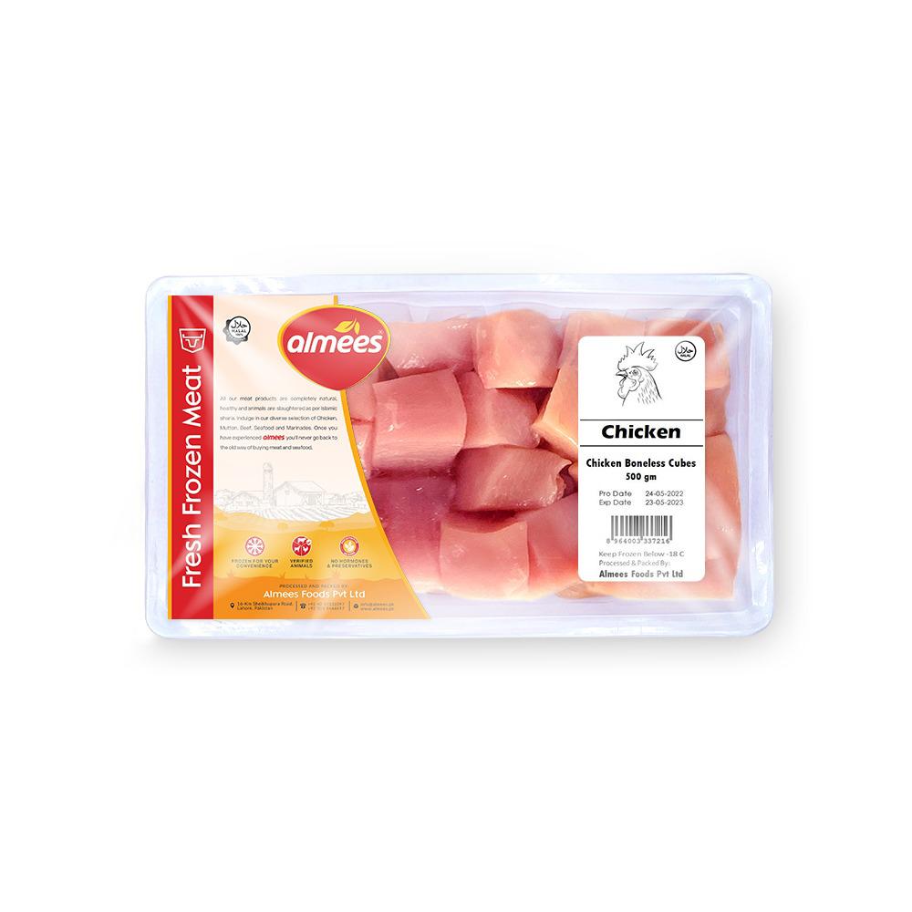 Almees Chicken Boneless Cube