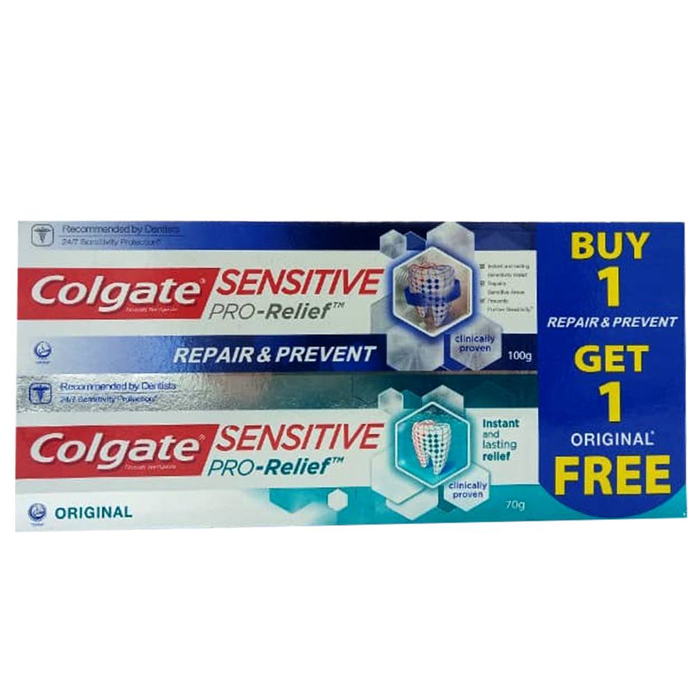 Buy Colgate Sensitive Pro Relief 2 in 1 Pack At Best Price - GrocerApp