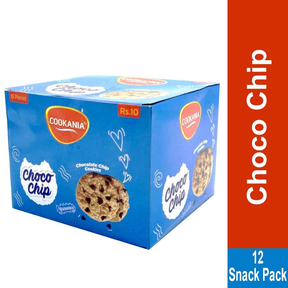 Buy Cookania Choco Chip Chocolate Chip Cookies Snack Pack Box At Best