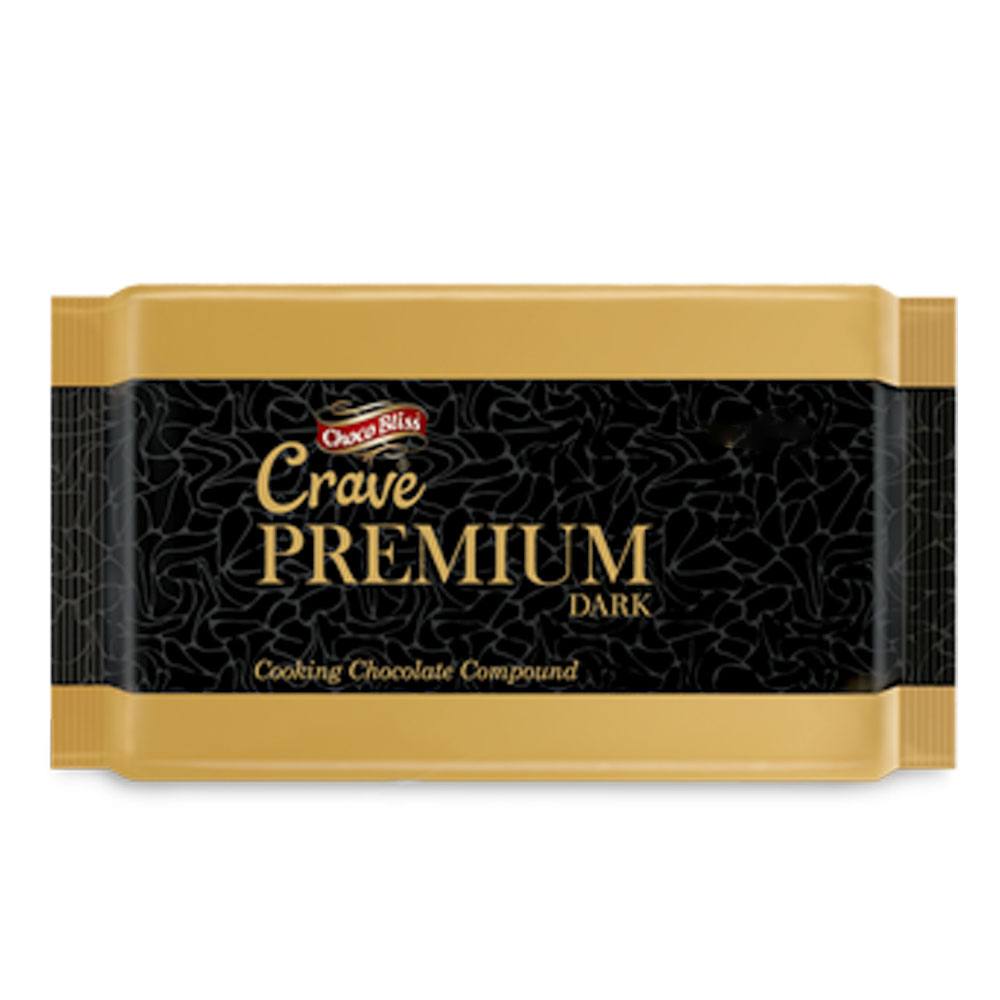 Crave Premium Dark Chocolate Slab (Baking Mix)