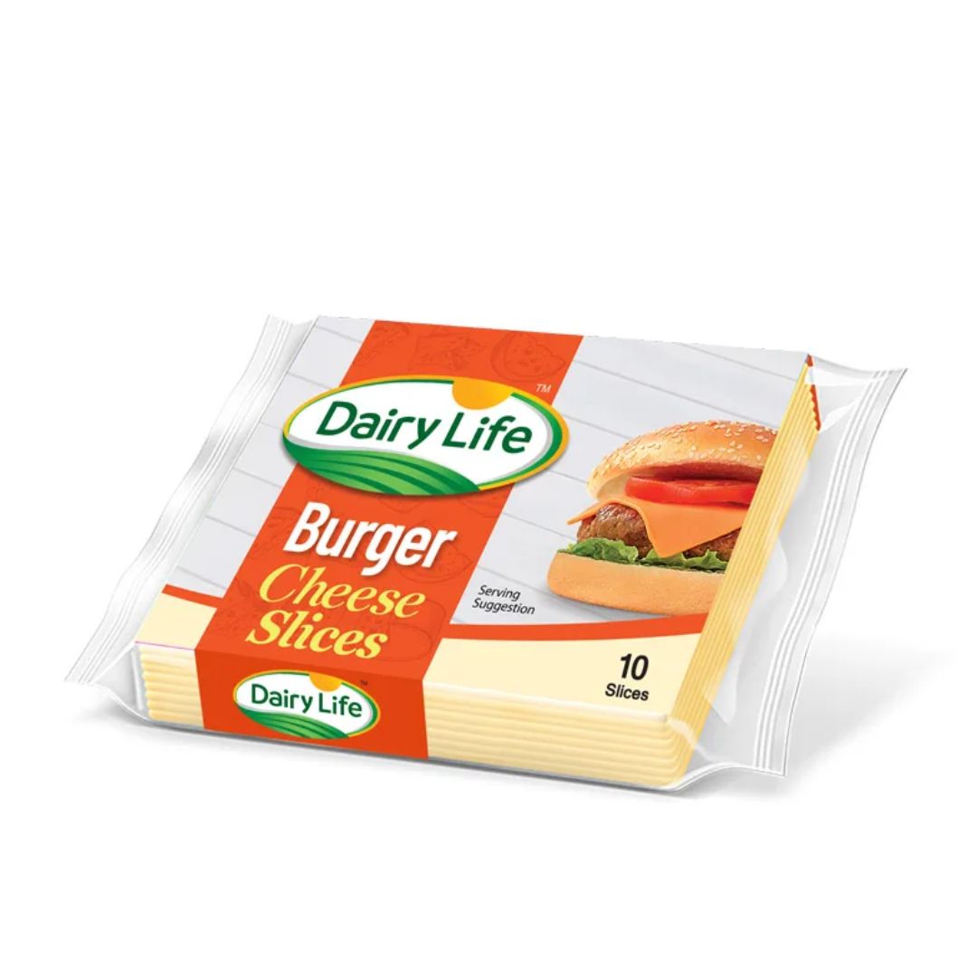 Dairy Life Burger Cheese (10 Slices)