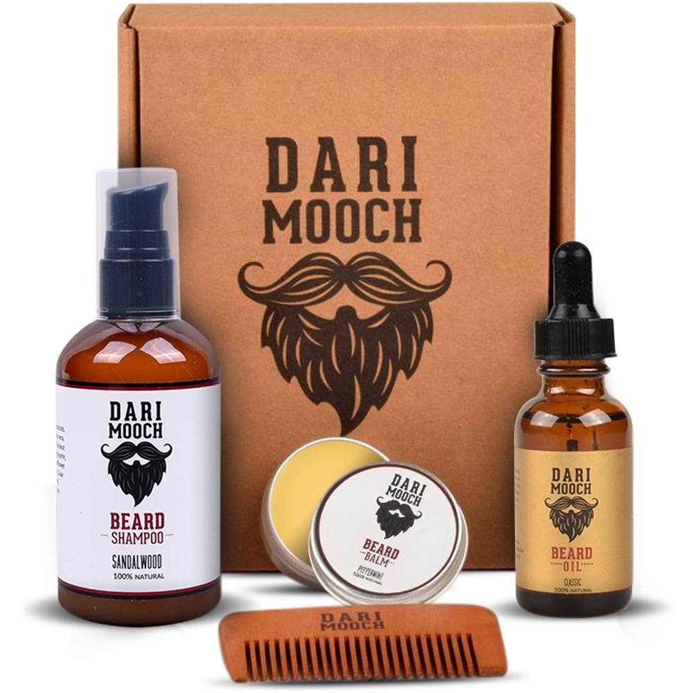 Buy Darhi Mooch Gold Starter Beard Grooming Kit At Best Price GrocerApp