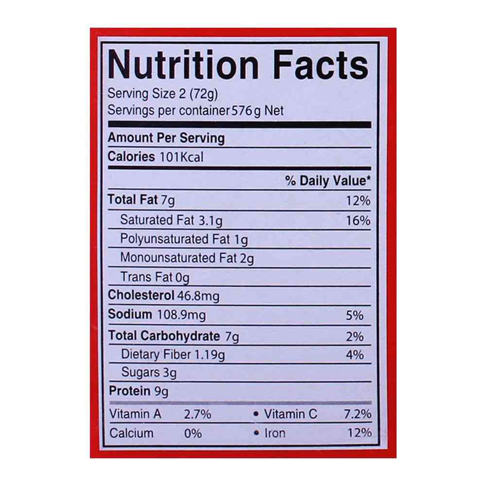 sabroso chicken seekh nutrition facts kns seekh kabab Buy Dawn Chicken Shami Kabab Pieces (216g) At Best Price GrocerApp