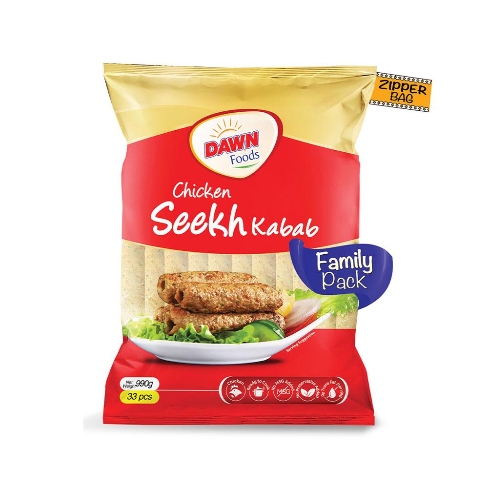 Dawn Frozen Food Cheese Chicken Seekh Kabab