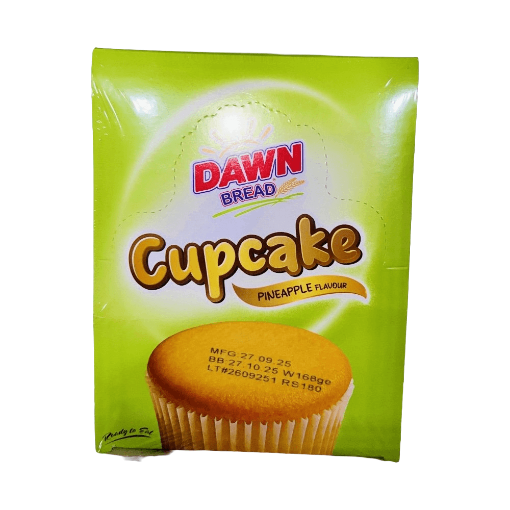 Dawn Pineapple Cupcake Box (6 Pieces)