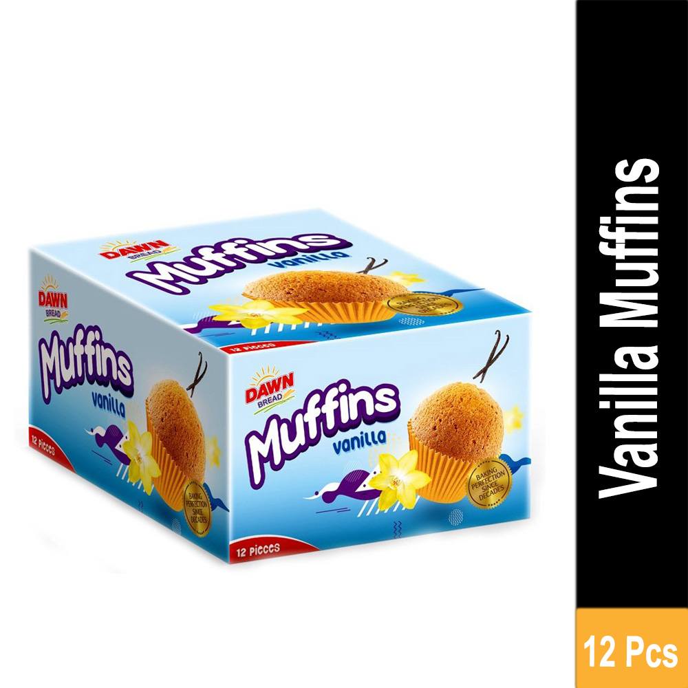 Dawn Vanilla Muffins (12 Pieces)