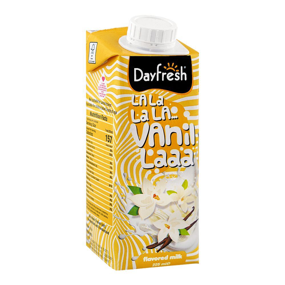 Day Fresh Vanila Flavoured Milk (225ml)
