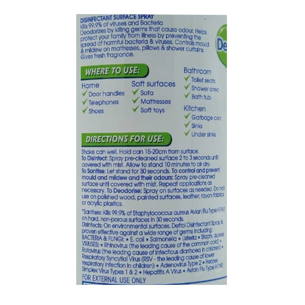 Buy Dettol All in One Disinfectant Spray At Best Price GrocerApp