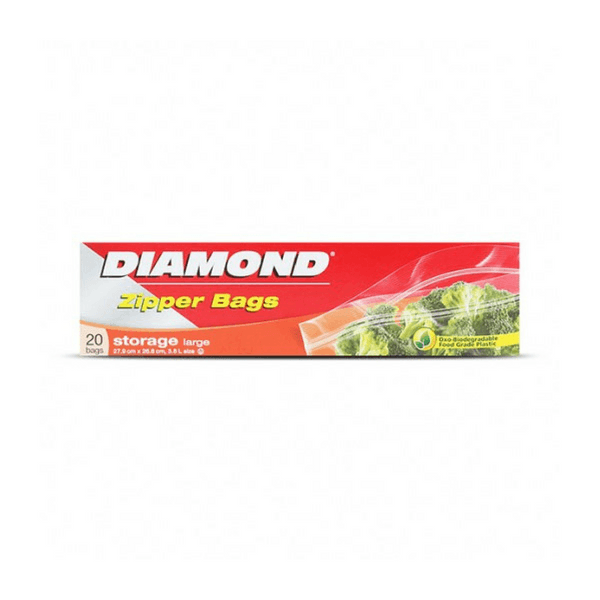 Buy Diamond Storage Zipper Bags At Best Price GrocerApp