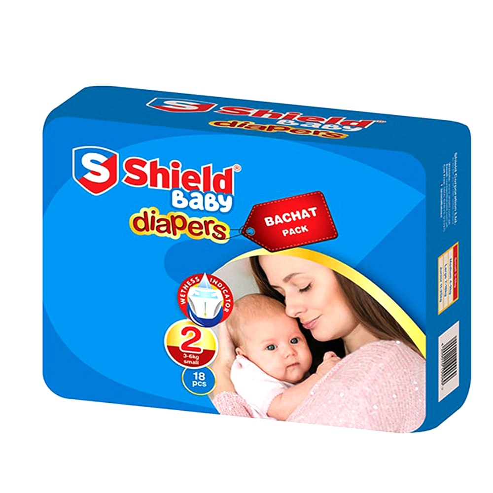 Buy SHIELD DIAPERS BACHAT SMALL (18) At Best Price GrocerApp