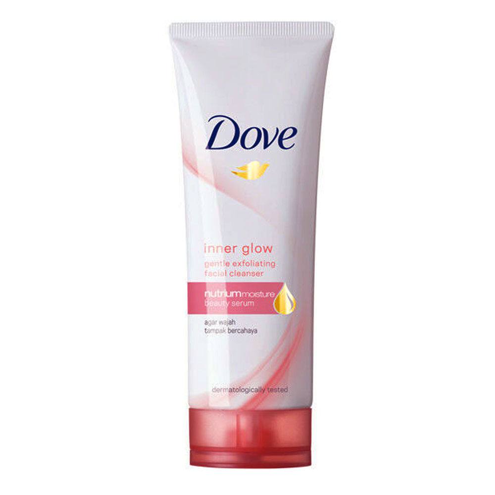 Inner glow. Dove renewing glow. heaven dove facial cleanser. dove skin glow oil in milk.