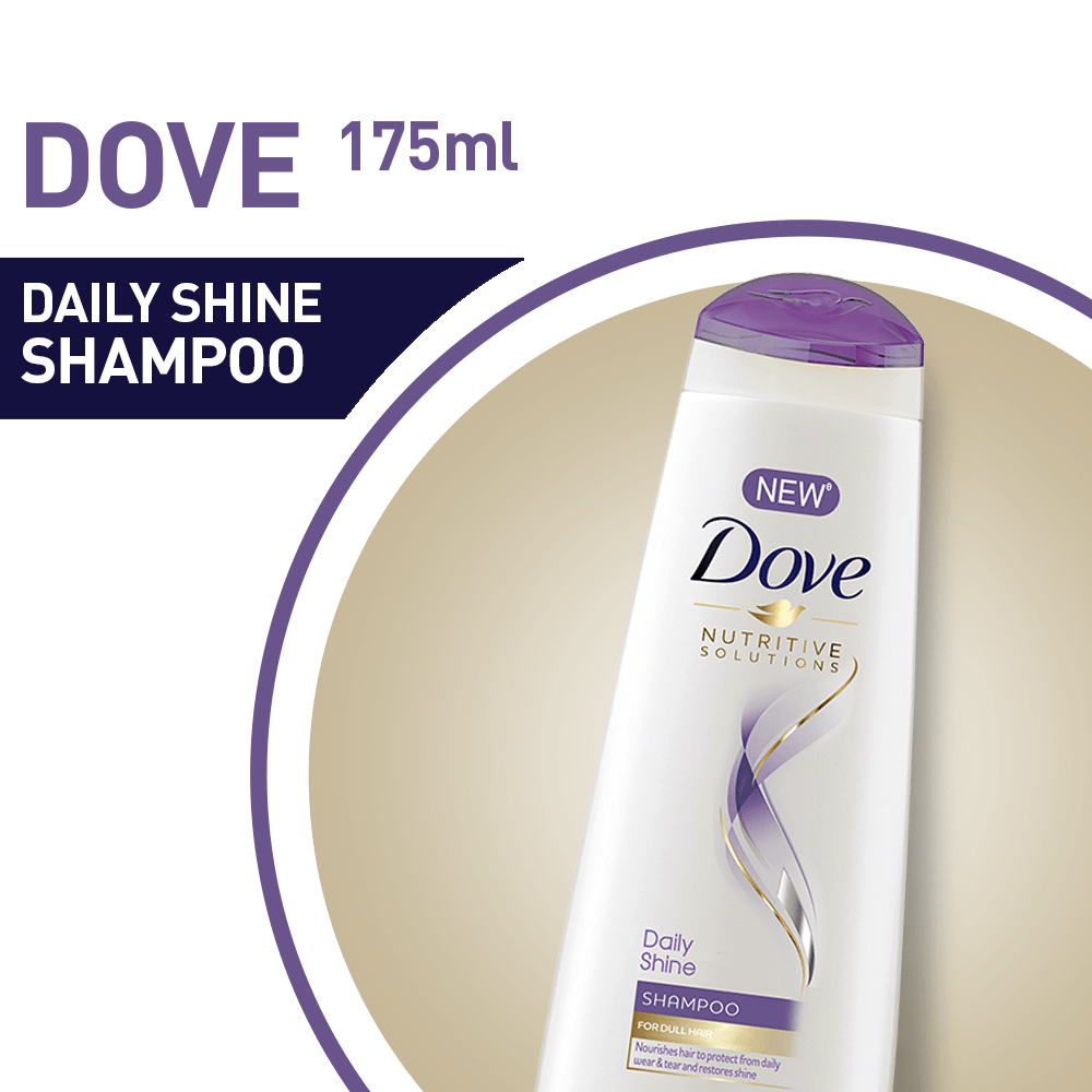 Buy Dove Nutritive Solutions Daily Shine Shampoo For Dull Hair At Best