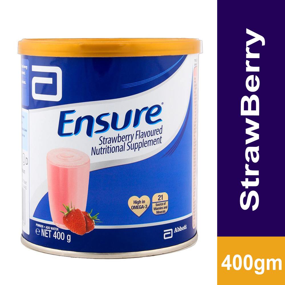 Buy Abbotts Ensure Strawberry 400gm At Best Price GrocerApp