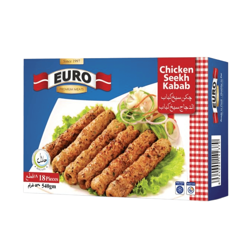 EURO CHICKEN SEEKH KABAB
