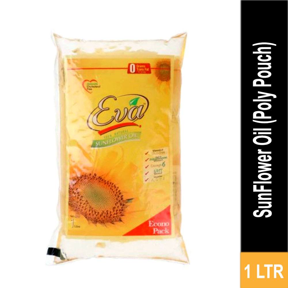 Buy Eva Sunflower Oil 1 Litre Pouch At Best Price GrocerApp