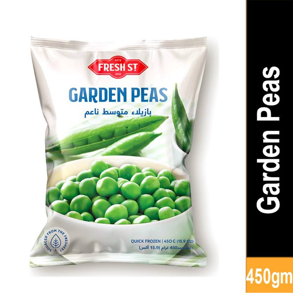 Fresh St Garden Peas 450gm