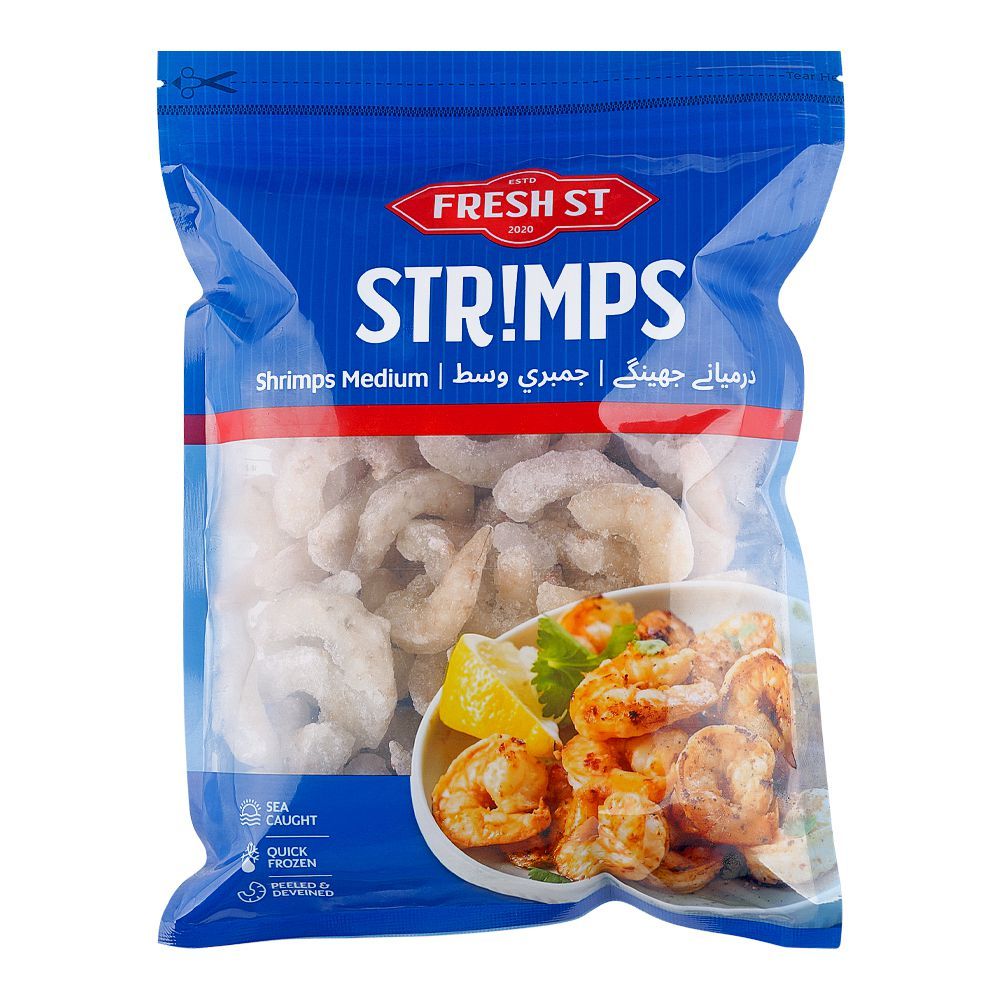 Fresh St Strimps Shrimps Medium (500g)