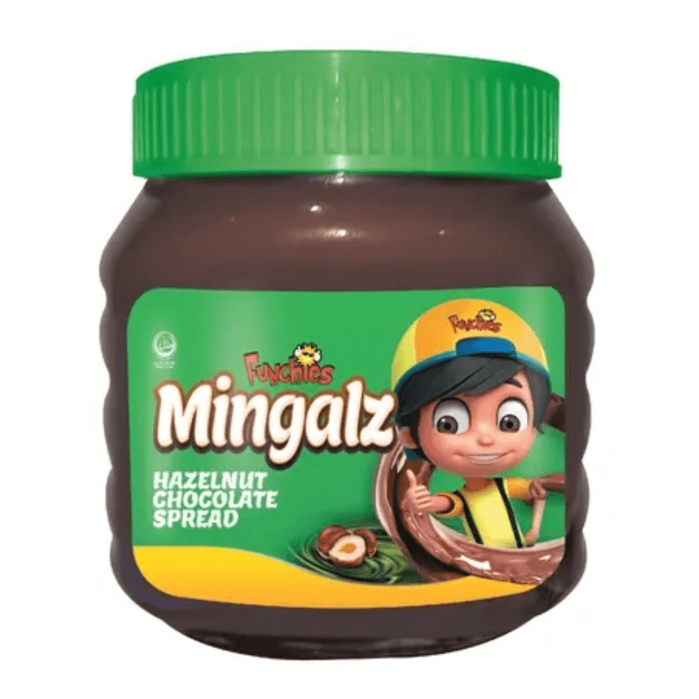 Funchies Mingalz Hazelunt Chocolate Spread (350g)