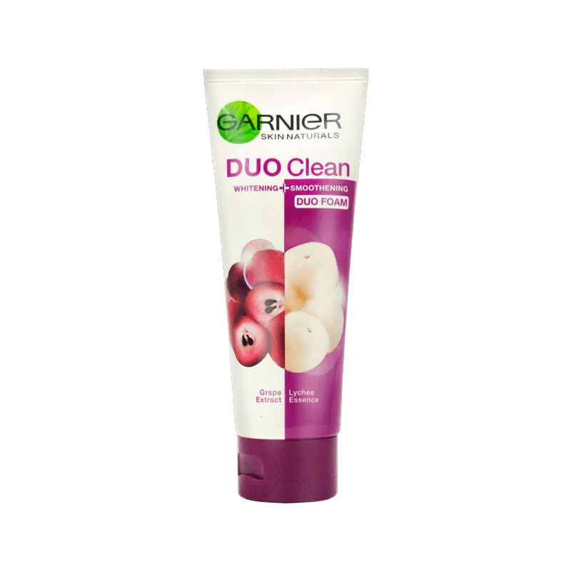 Buy Garnier Duo Clean Whitening Smoothing Duo Foam Face