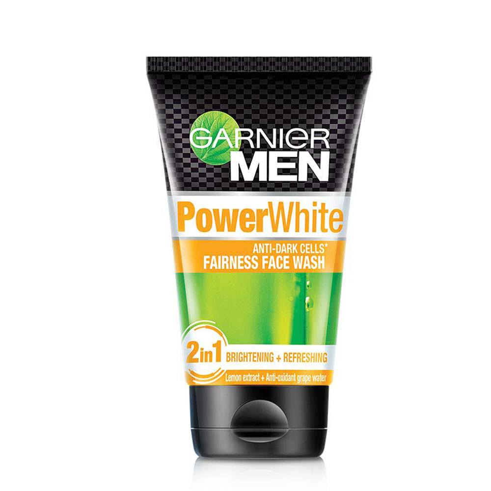 Buy Garnier Men Power White Face Wash For Brighter Skin At Best Price