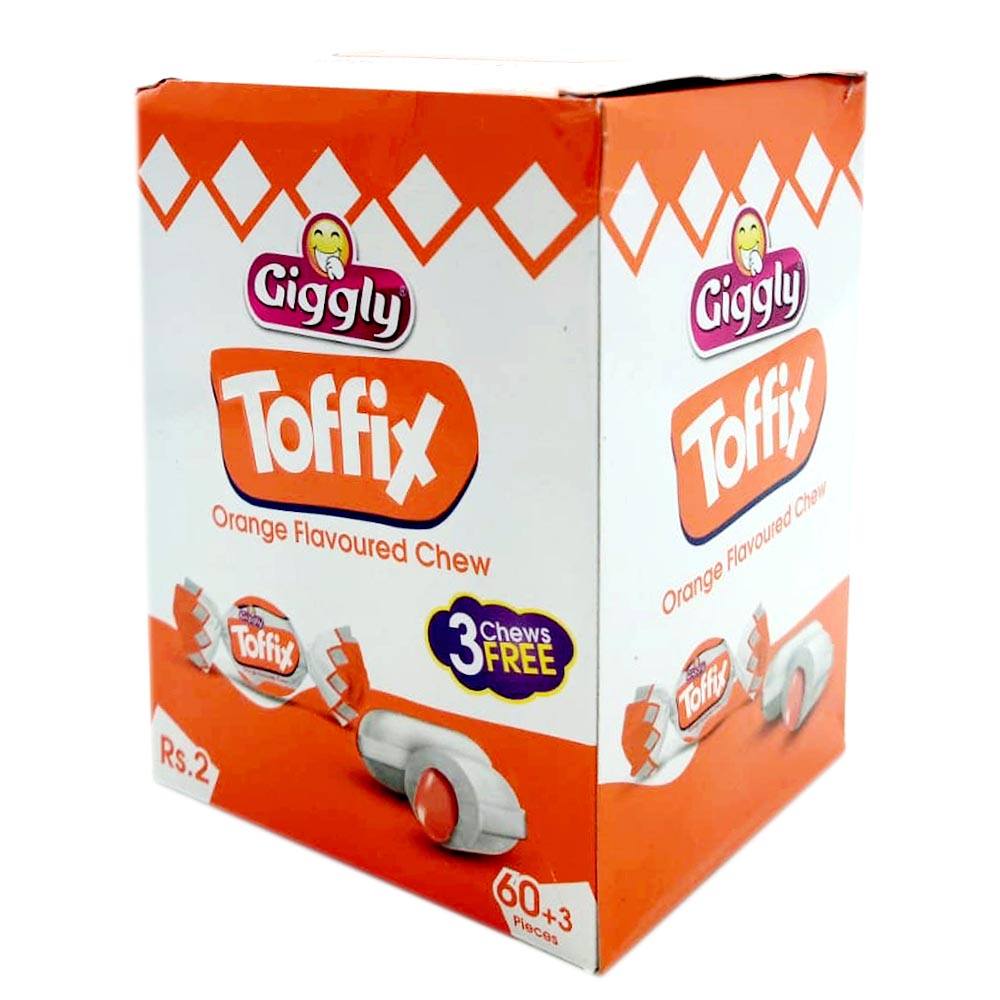 Buy Giggly Toffix Orange Flavoured Chew Box At Best Price GrocerApp