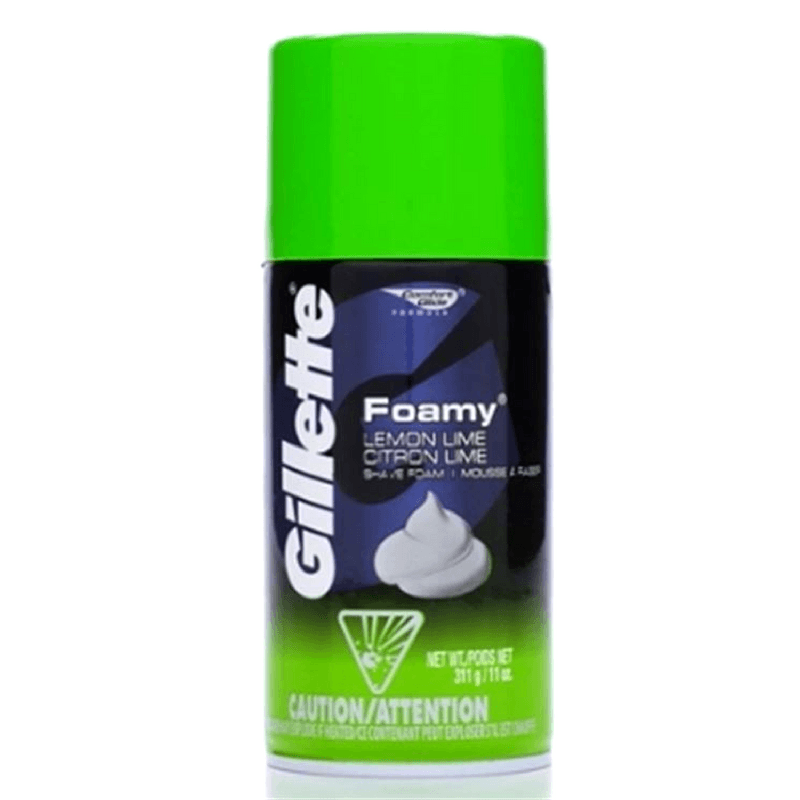 Buy Gillette Foamy Lemon Lime Citron Lime Shave Foam At Best Price GrocerApp
