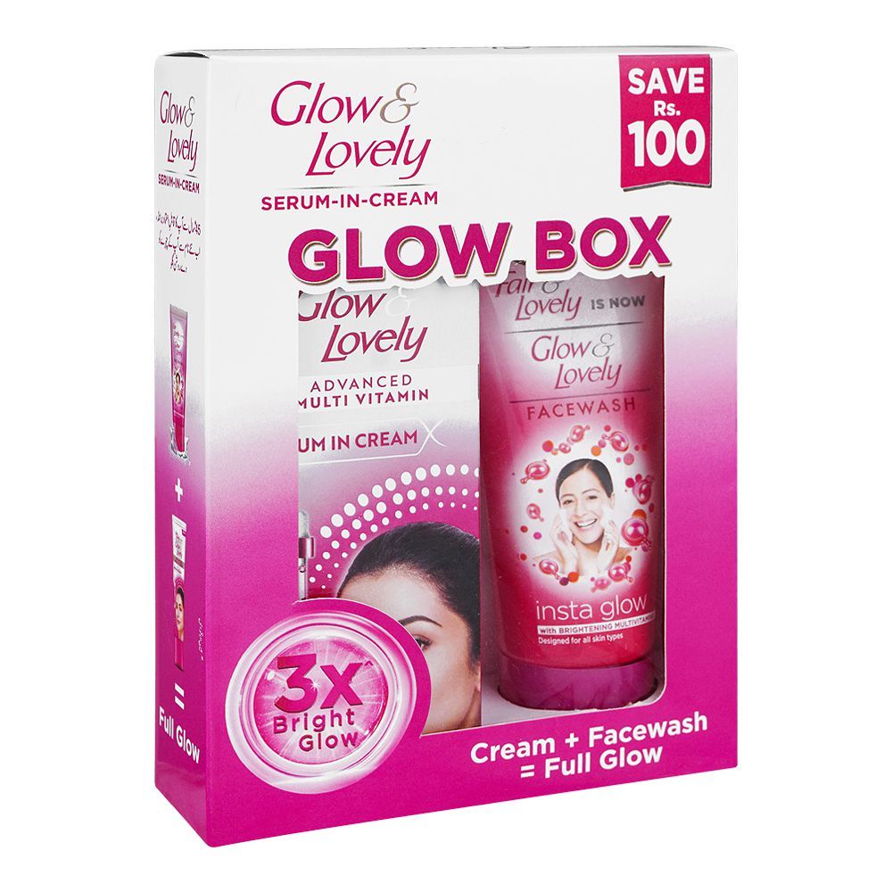 Glow & Lovely Serum In Cream Glow Box