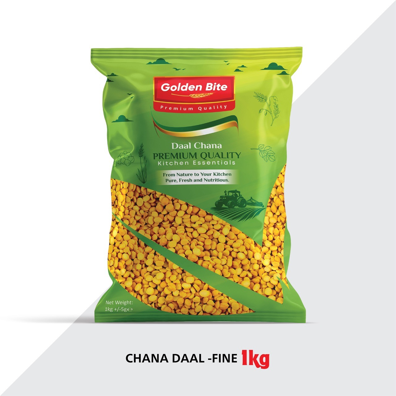 Golden Bite Daal Chana Fine (1kg)