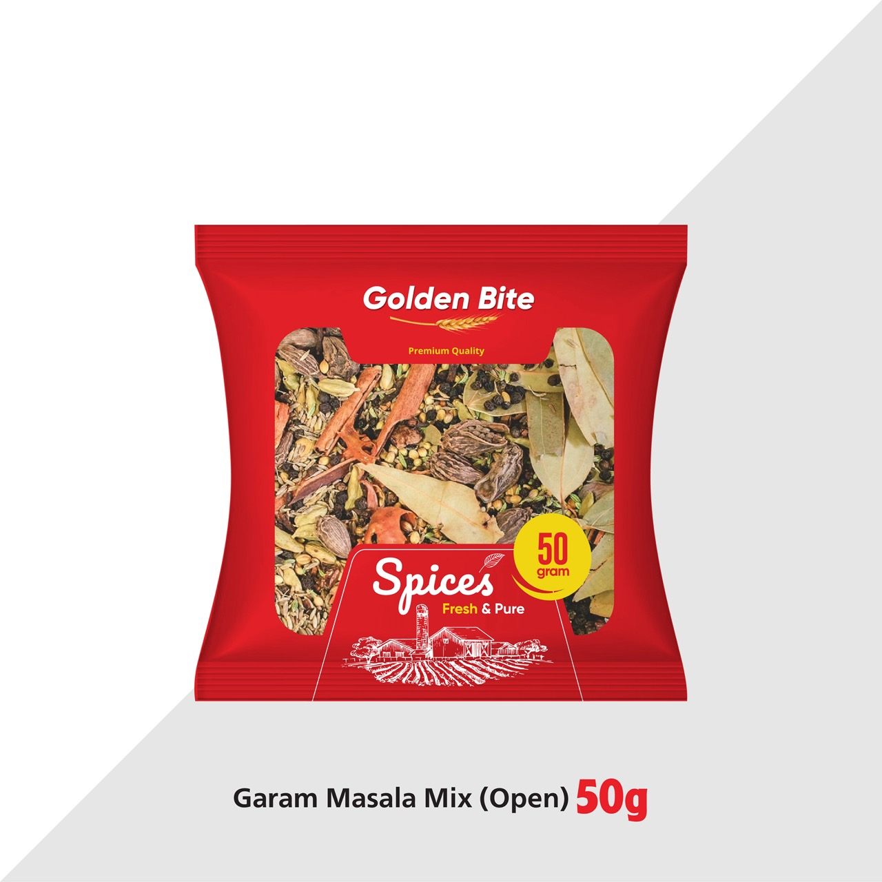 Golden Bite Garam Masala Mix Open (50g)