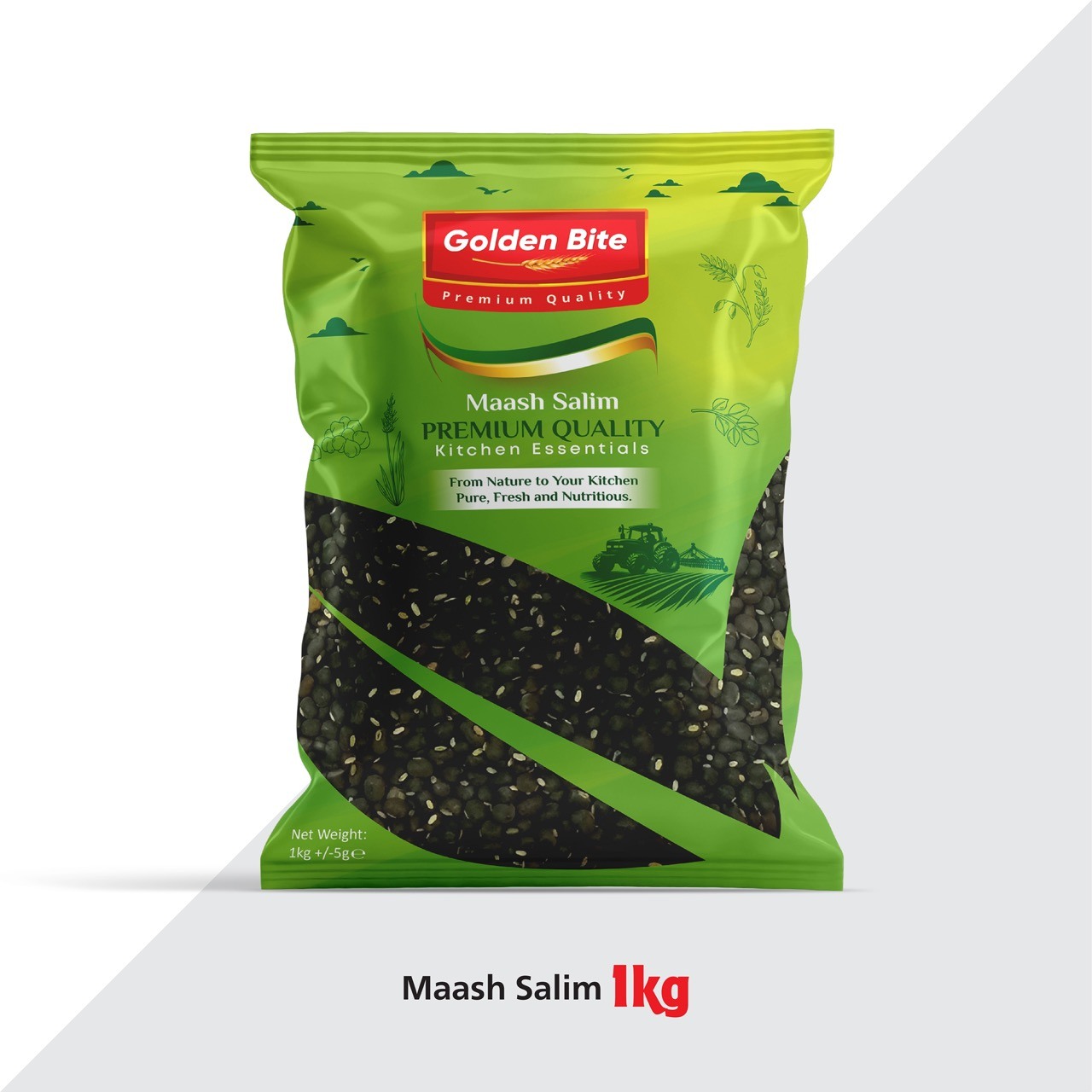 Golden Bite Maash Sabut (1kg)